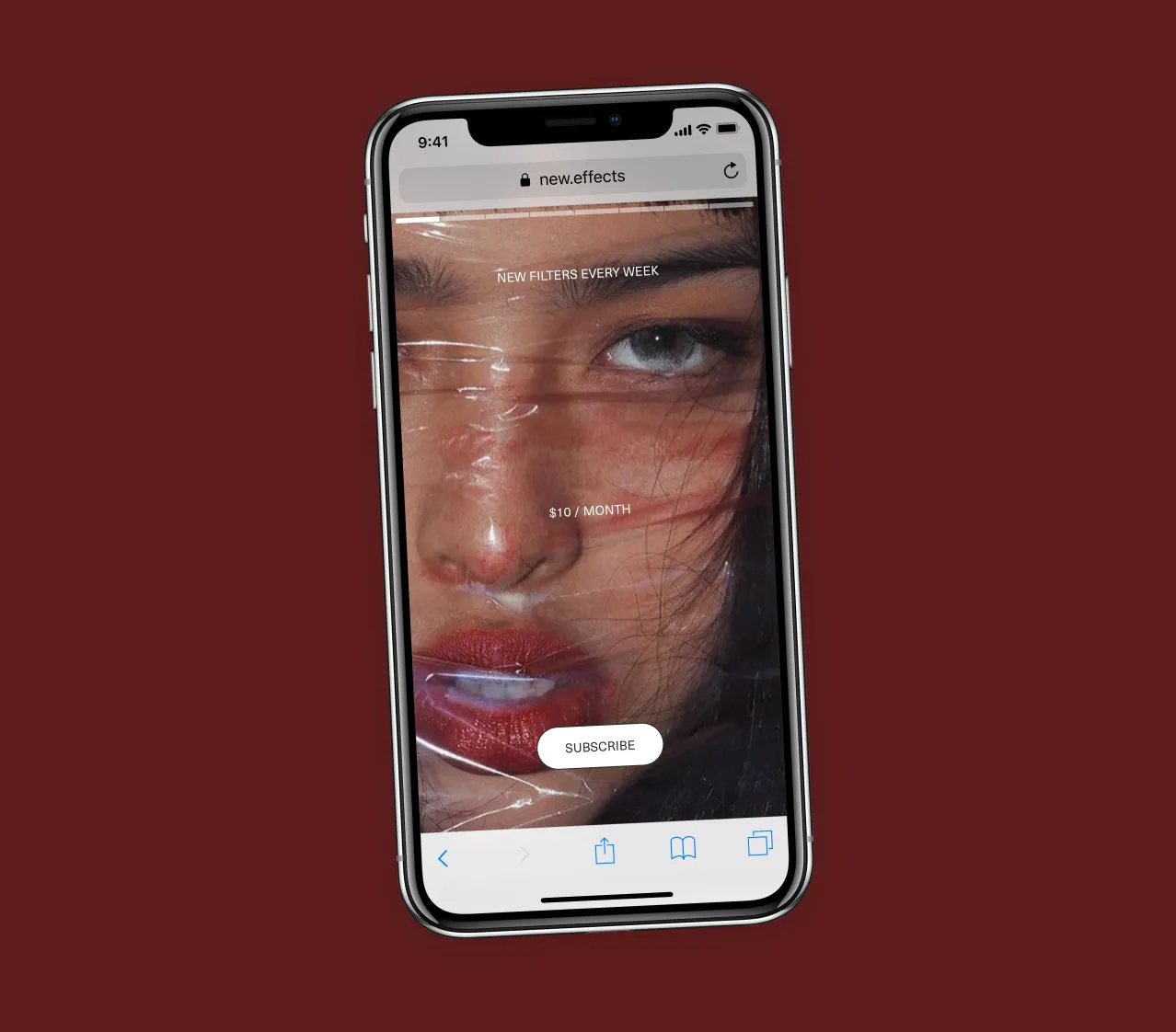 A sketch of a lifestyle product called New Effects, which was a collaboration between Cal and Toby and I. We were wondering what it&#x27;d look like to turn filters into a lifestyle brand.